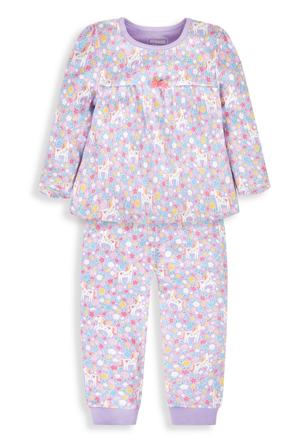 

Пижама Set JoJo Maman Bébé, цвет lilac