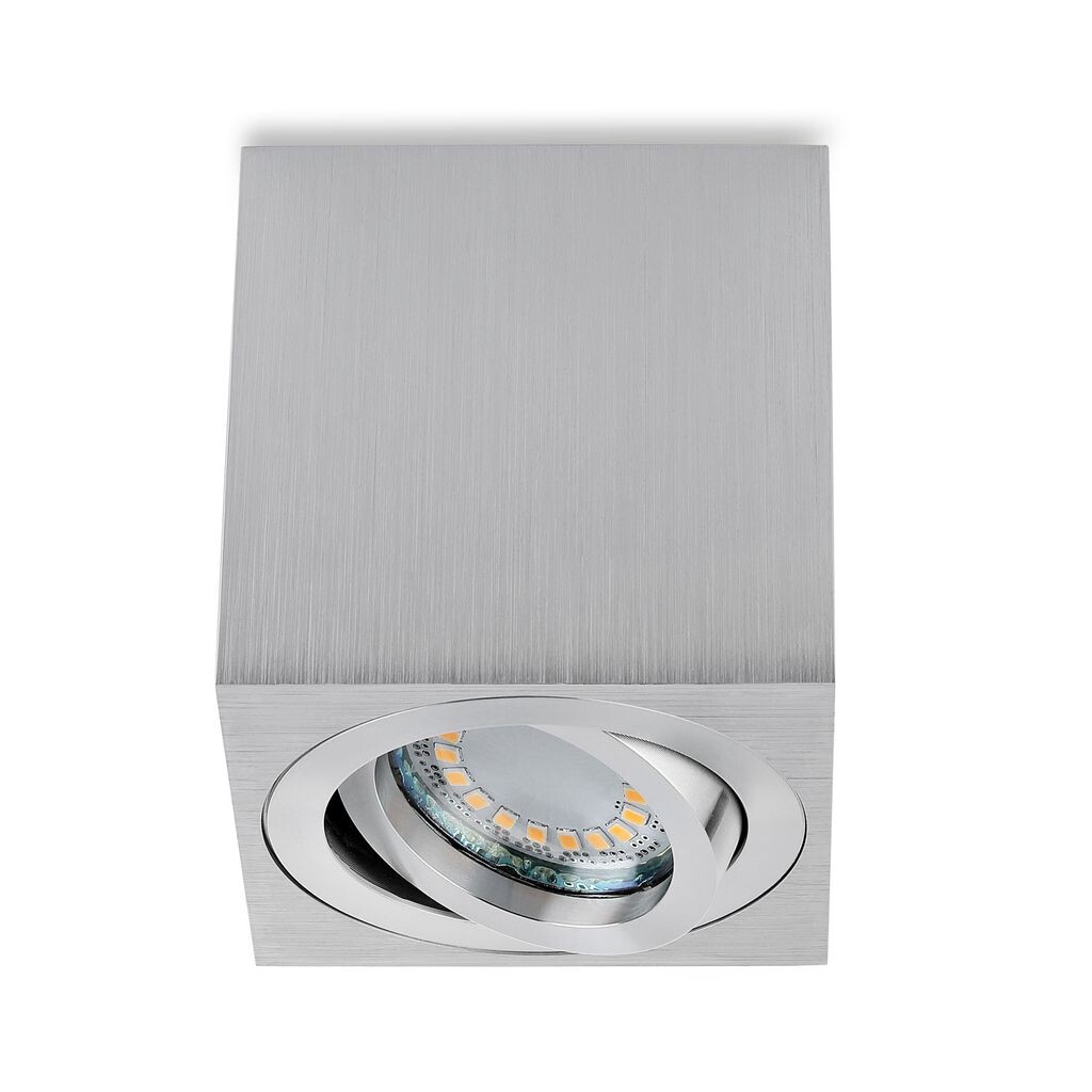 

Sweet LED накладной точечный светильник квадратный накладной спот GU10 5W алюминиевые потолочные споты