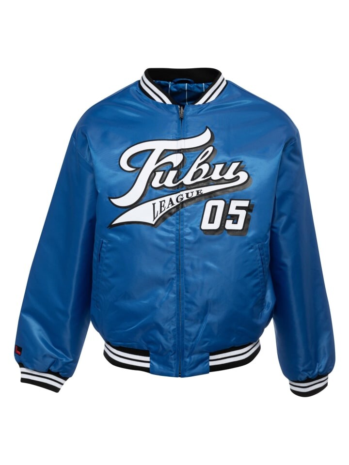 

Демисезонная куртка FUBU, цвет blue/black/white