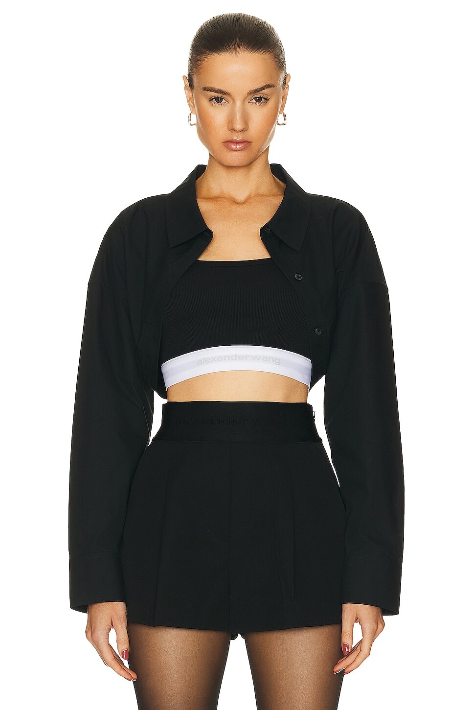 

Топ Alexander Wang Bolero And Tank, черный