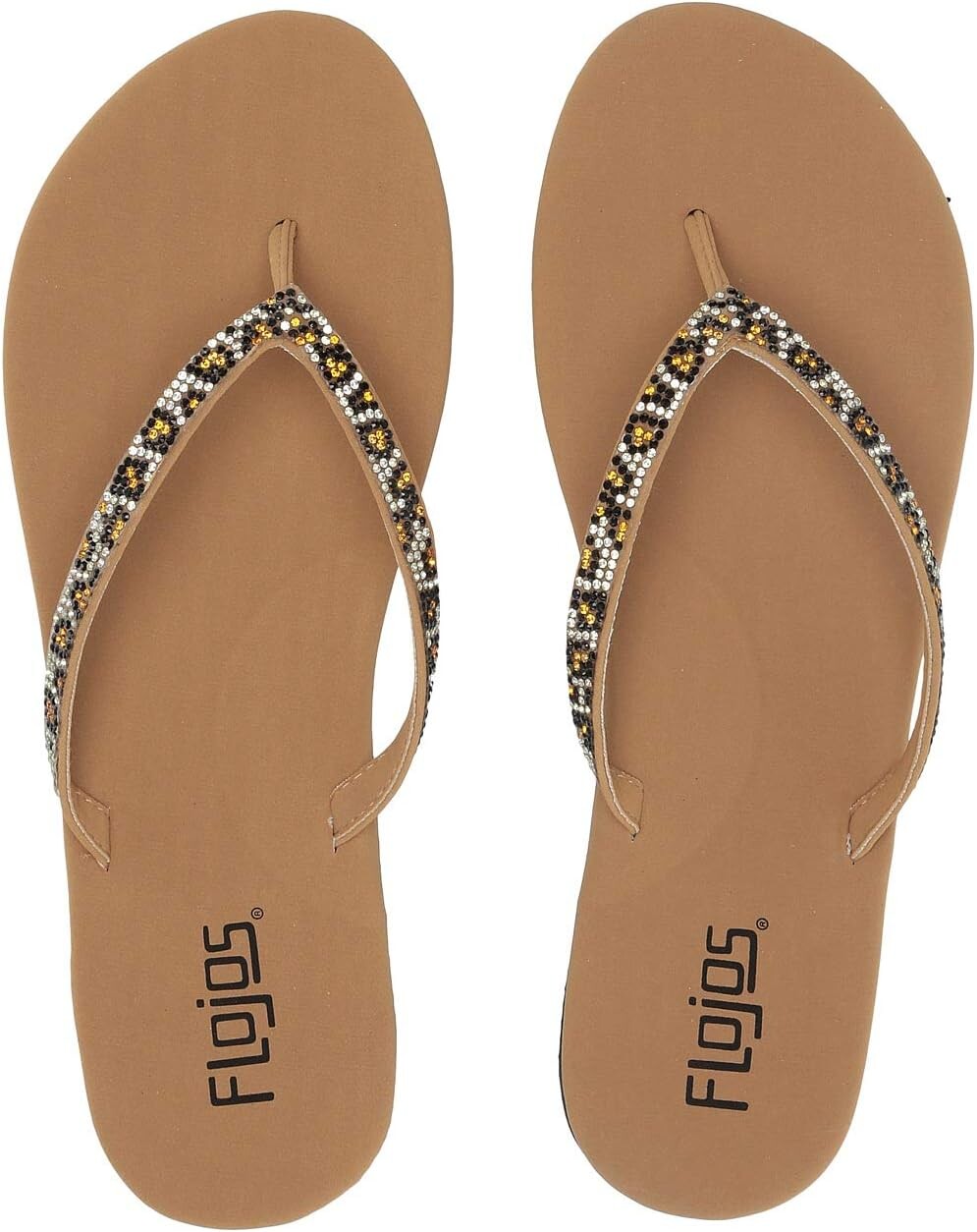 

Шлепанцы Spark Flojos, цвет Tan Leopard