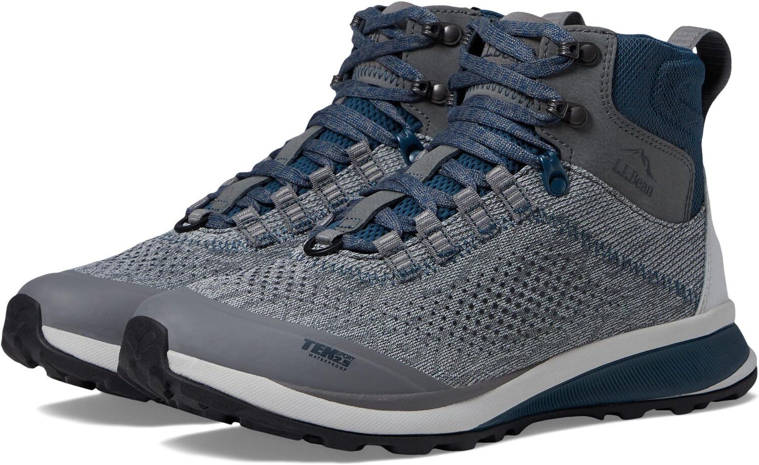 

Походная обувь водонепроницаемая Elevation Trail Boot Water Resistant L.L.Bean, цвет Pewter/Graphite/Deep Admiral Blue
