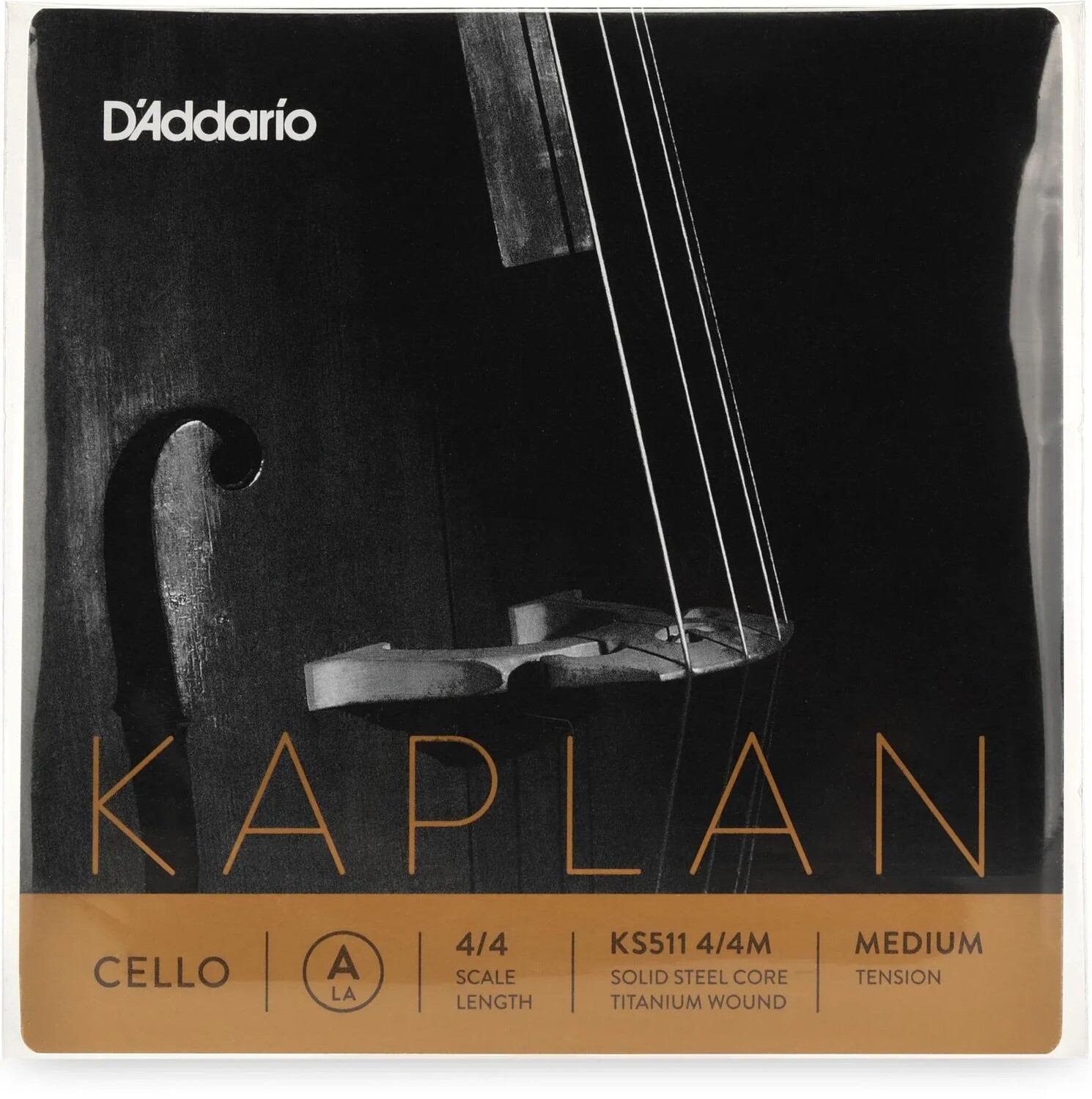 

D'Addario KS511 Kaplan Cello A Струна - мензура 4/4, среднее натяжение