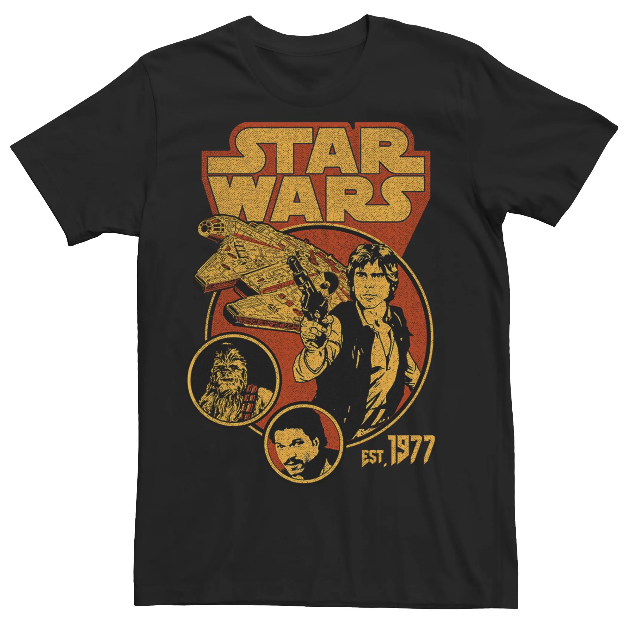 Мужская футболка с логотипом Star Wars Big Three
