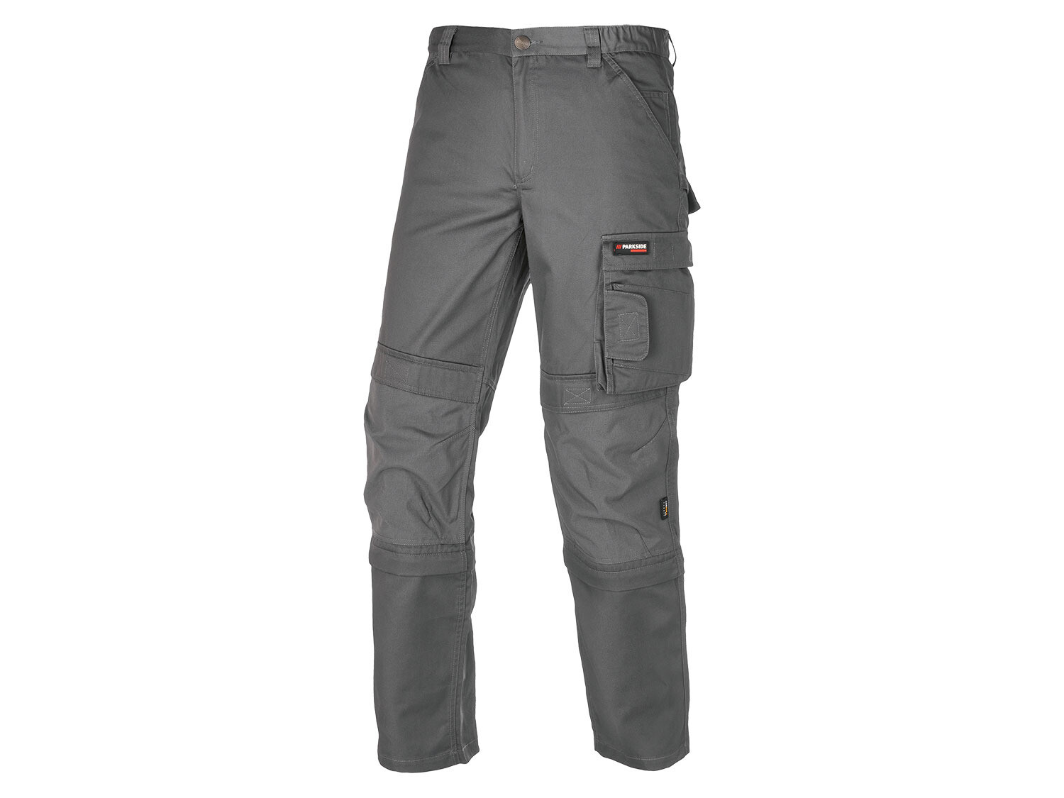 

Мужские рабочие брюки Parkside Performance с усилением коленей CORDURA, серый