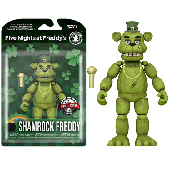 Funko Five Nights at Freddy's, коллекционная фигурка, Five Nights at Freddy's, Shamrock Freddy фигурка funko action figure fnaf chocolate chica 54659