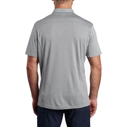 Рубашка-поло Engineered мужская KUHL, цвет Cloud Gray
