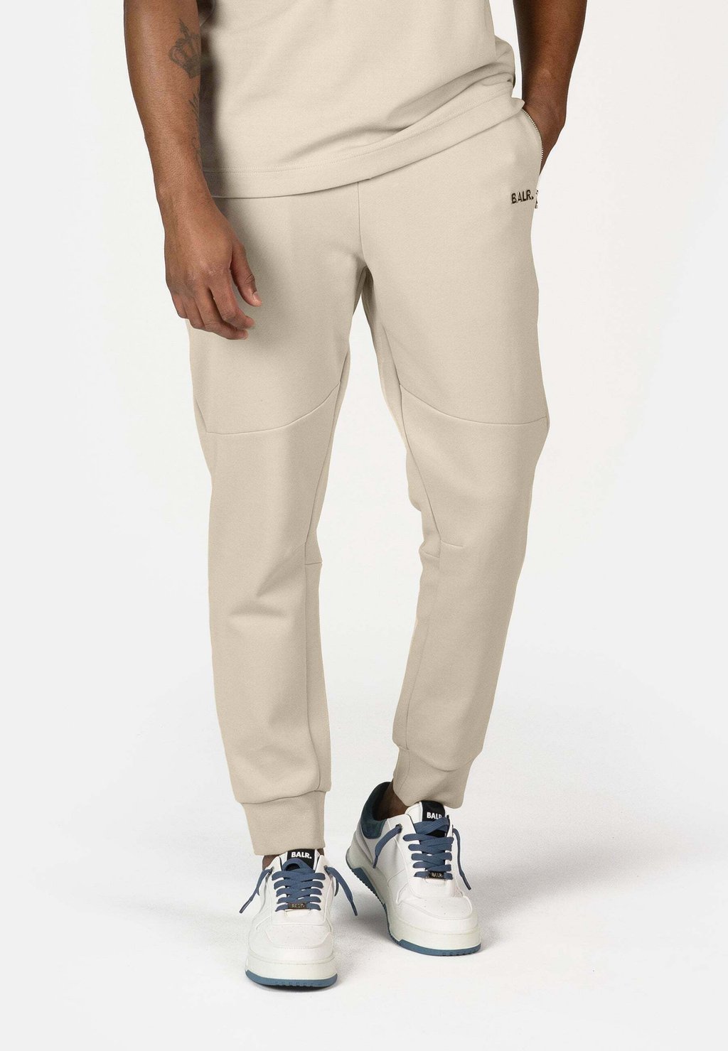 Спортивные брюки BALR., цвет silver lining