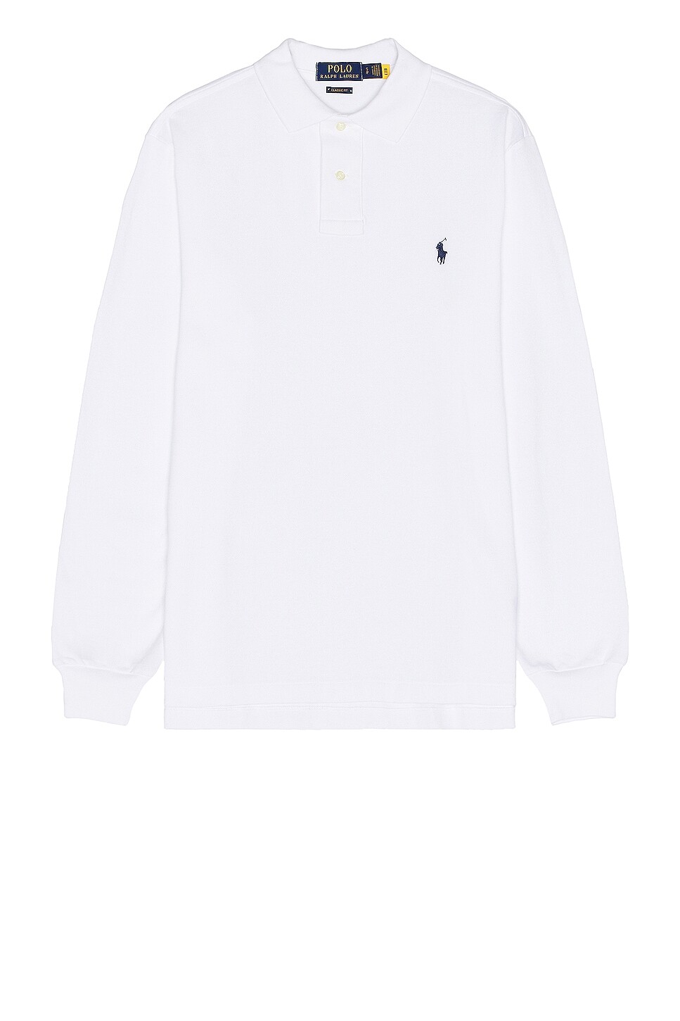

Поло Polo Ralph Lauren Long Sleeve, белый