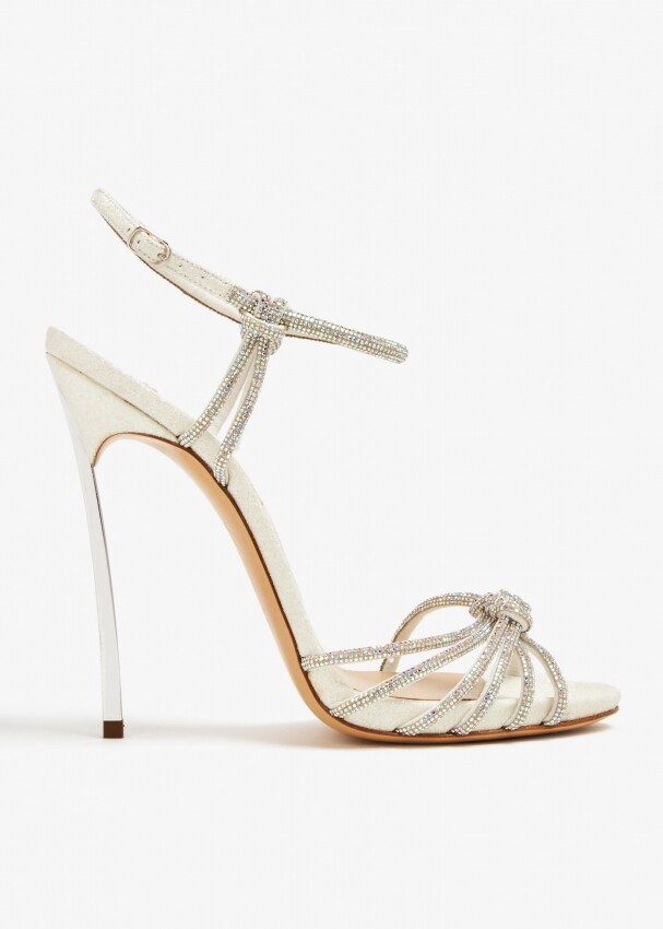 

Сандалии Casadei Blade, белый