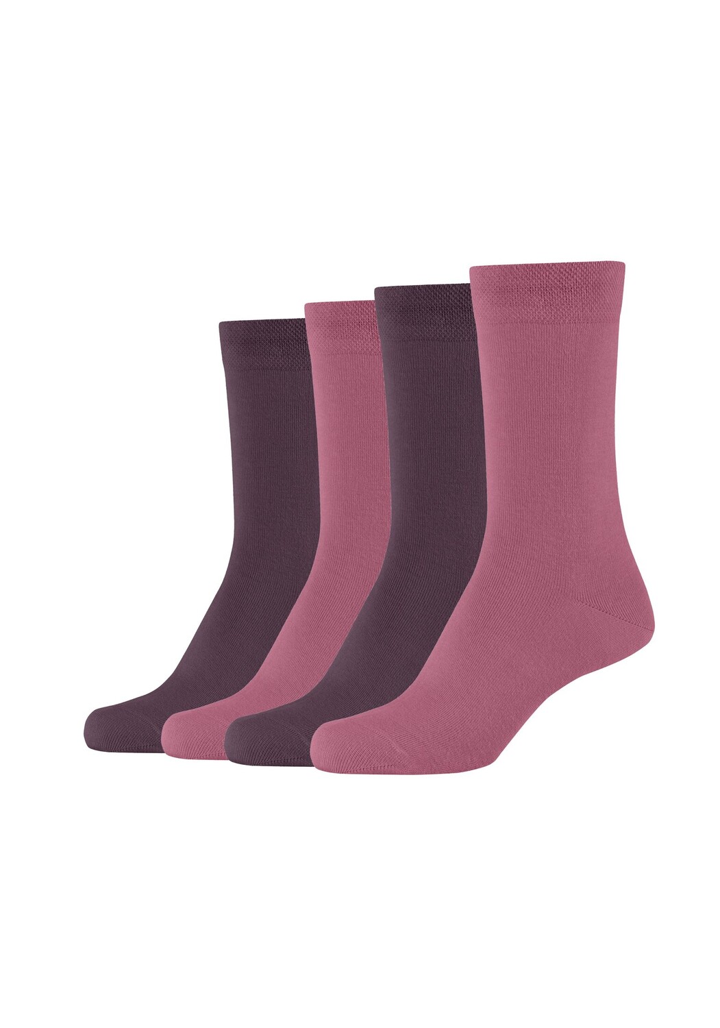 

Носки camano 4 шт ca soft, цвет rose wine