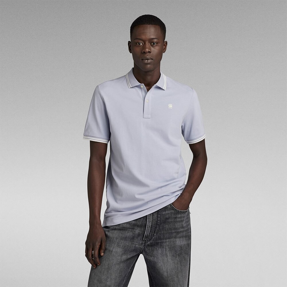 

Поло G-Star Dunda Slim Fit, белый