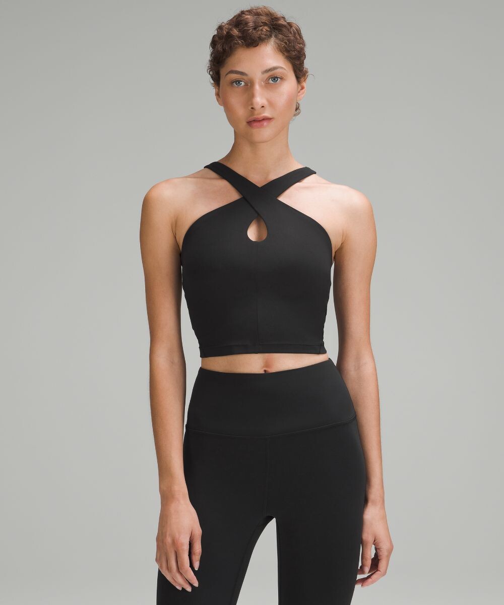 

Майка Align Keyhole с лямкой на бретельках Lululemon, черный