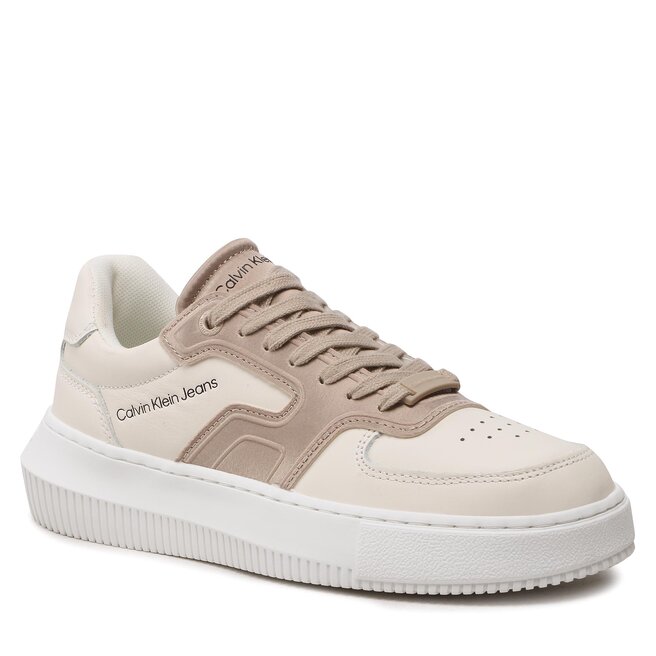 

Кроссовки Calvin Klein Jeans ChunkyCupsole Satin, бежевый