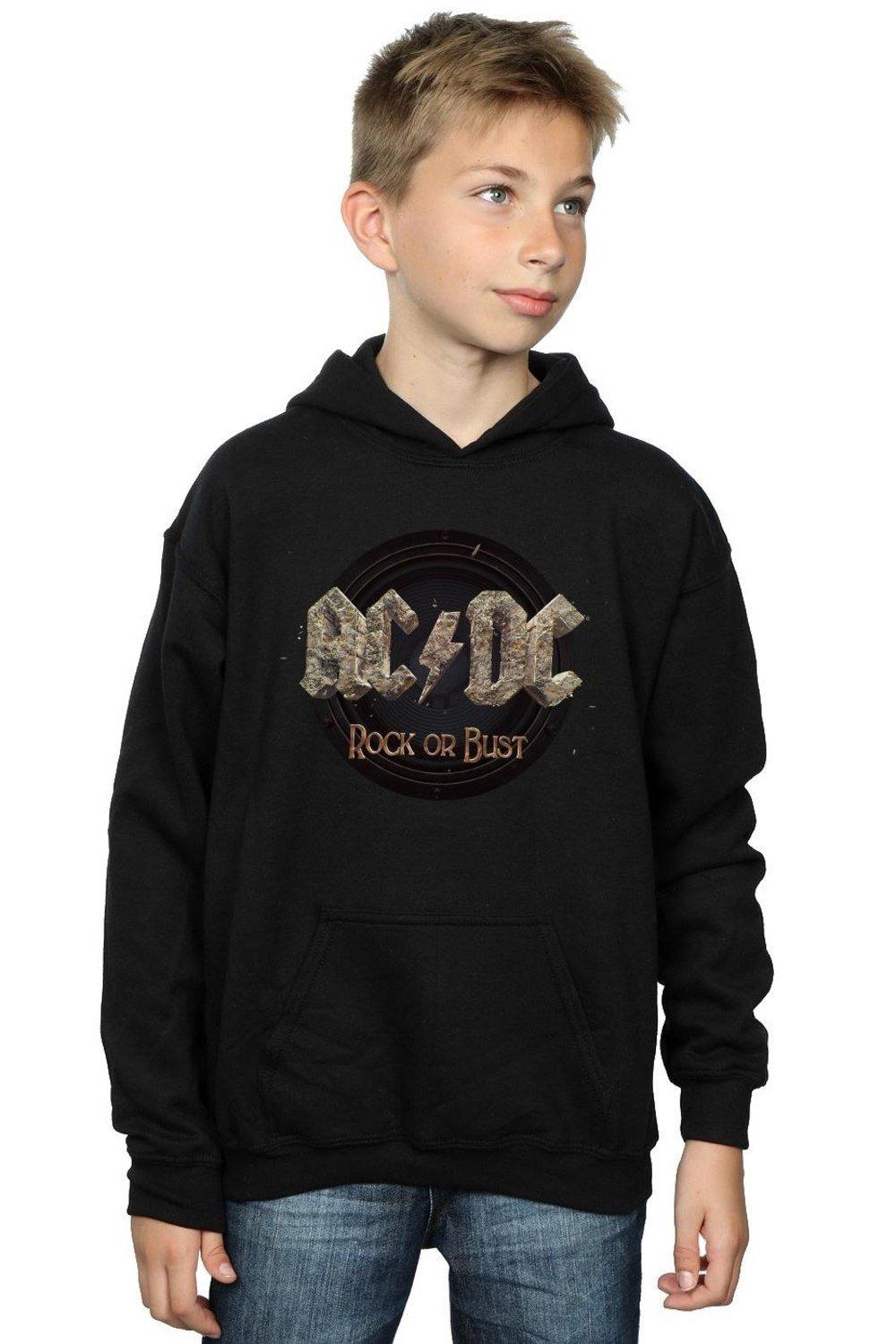 ac dc rock or bust Толстовка Rock Or Bust AC/DC, черный