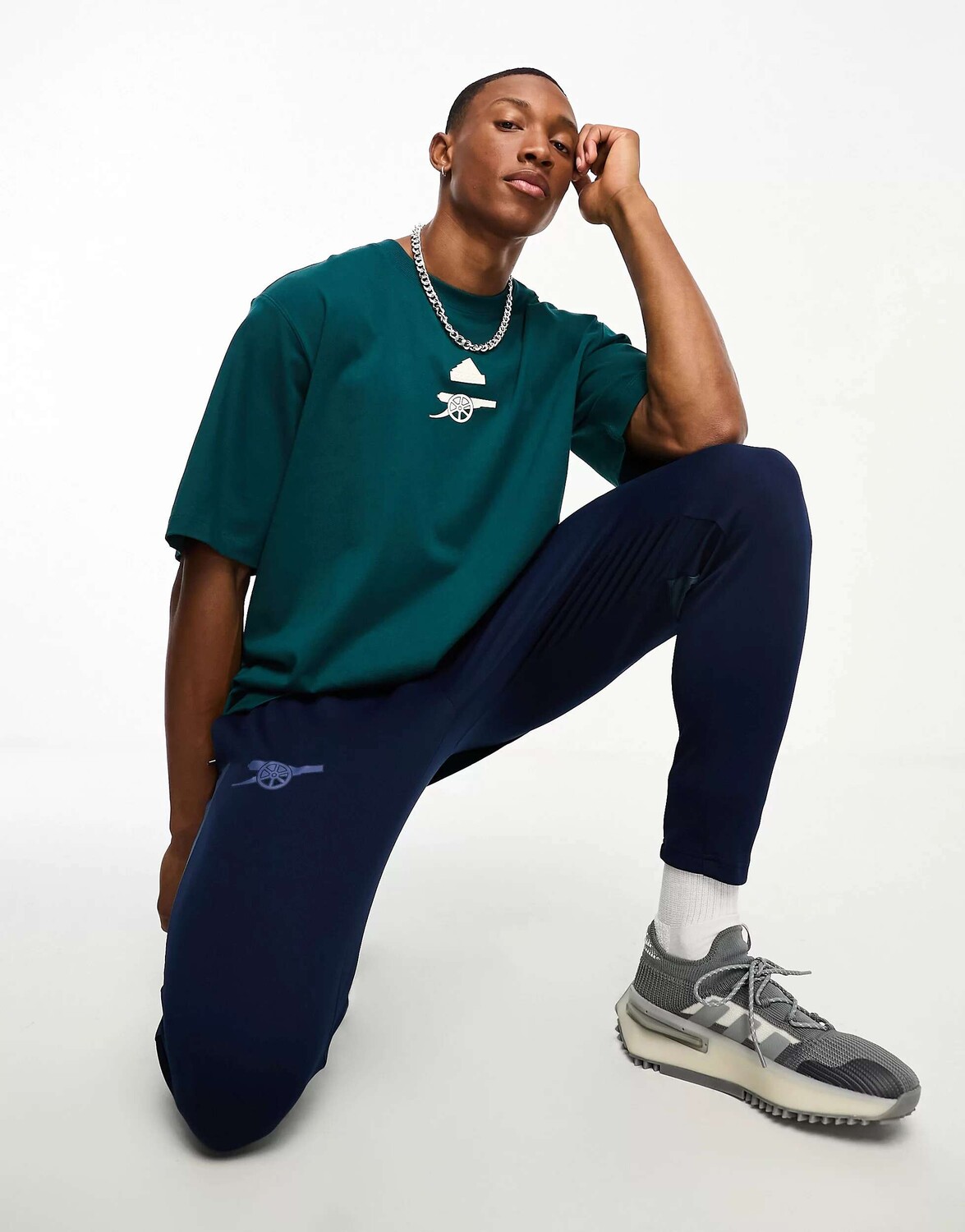 

Зеленая футболка adidas Football Arsenal fc adidas performance, Зеленый