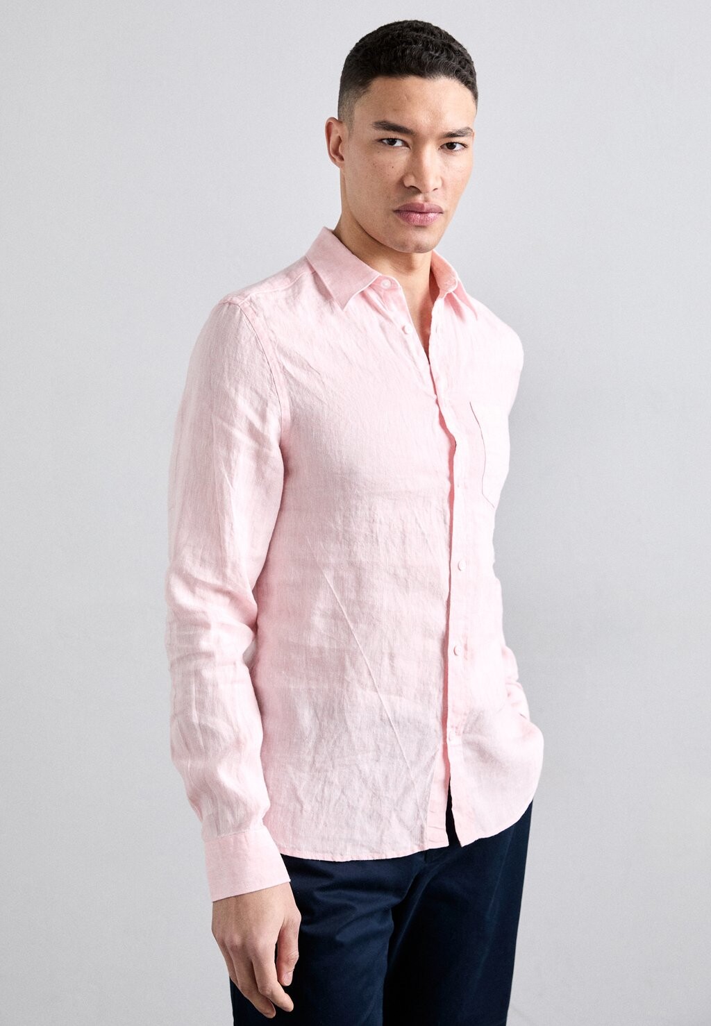 

Рубашка MELANGE J.LINDEBERG, цвет powder pink