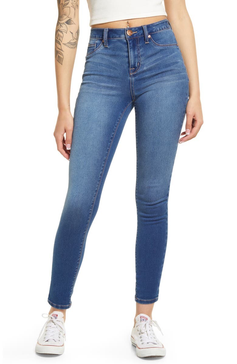 

Масляные джинсы скинни 1822 DENIM