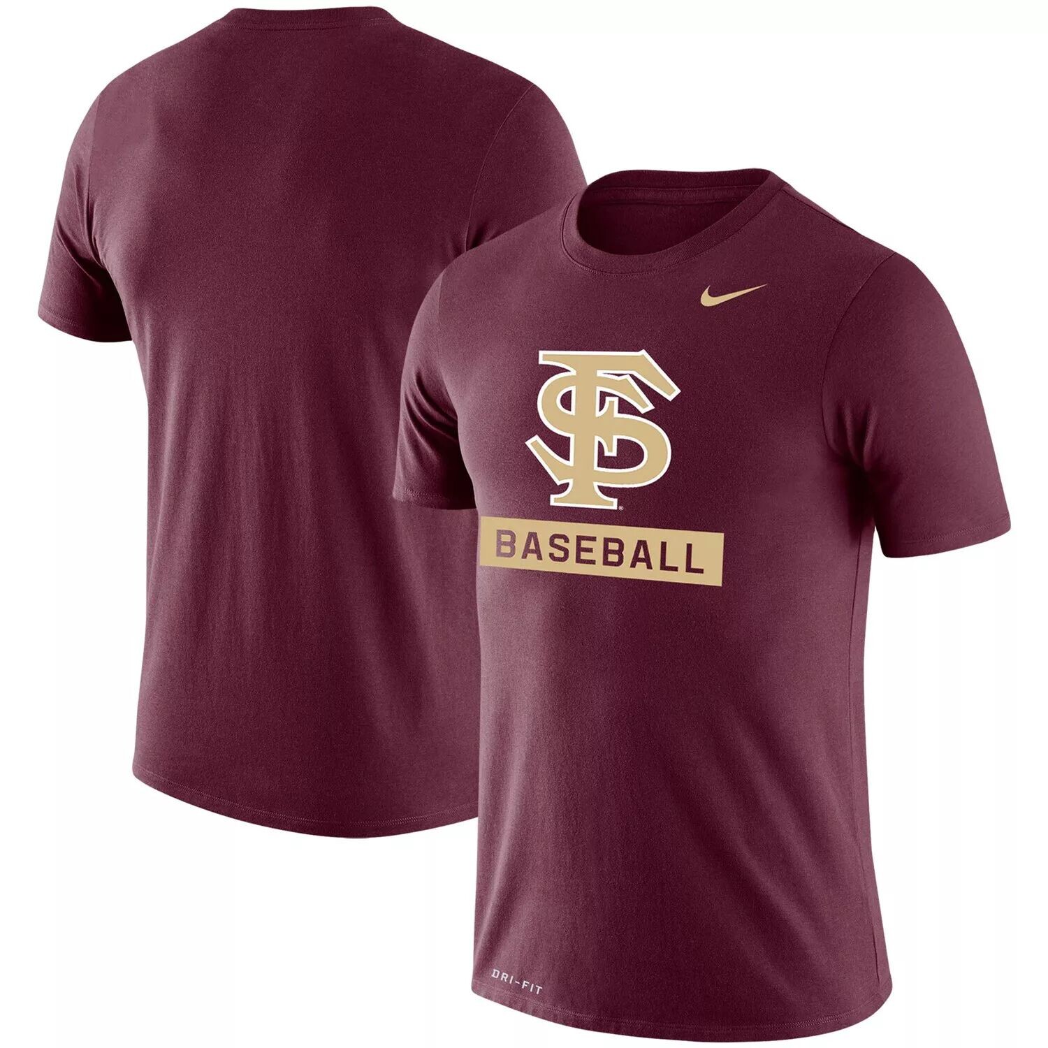 

Мужская бейсбольная футболка с логотипом Stack Legend Performance с логотипом Florida State Seminoles Nike