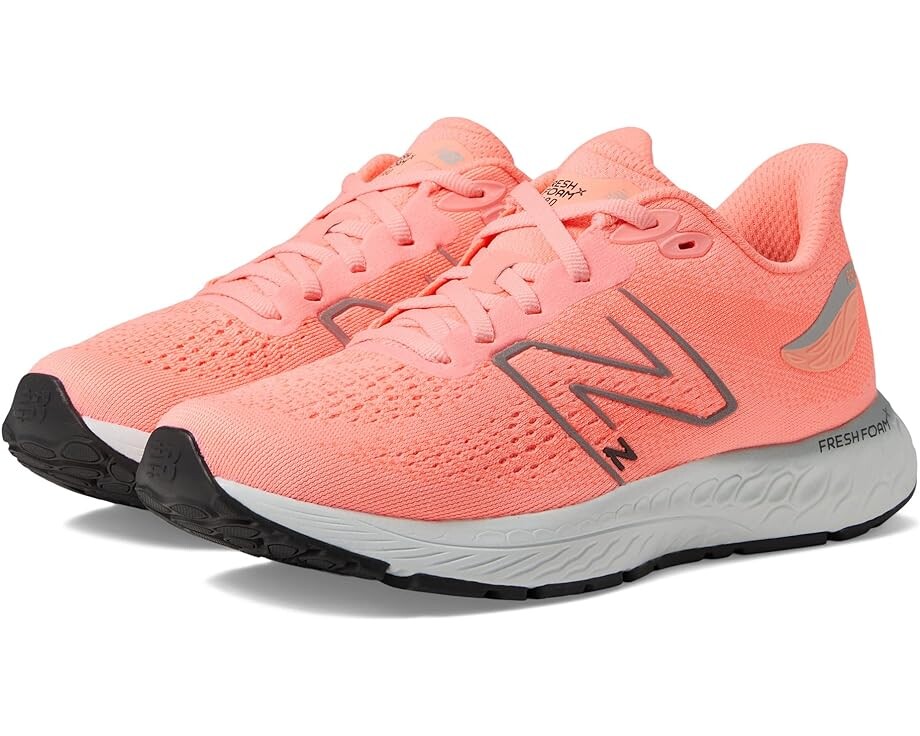 

Кроссовки New Balance Fresh Foam X 880v12, цвет Grapefruit/Metallic Silver