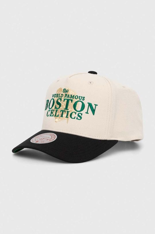 

Бейсбольная кепка NBA BOSTON CELTICS Mitchell&Ness, бежевый