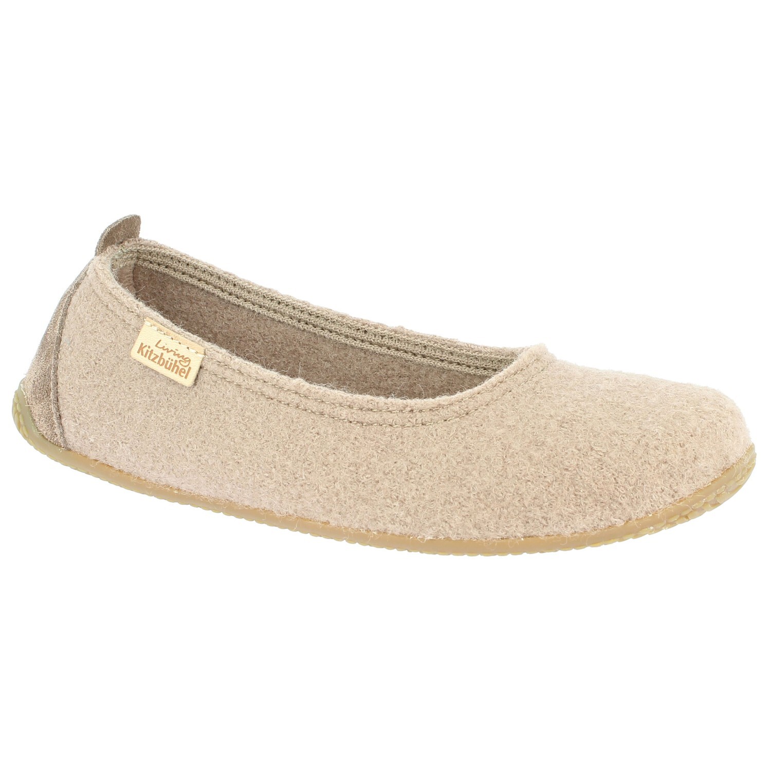 

Тапочки Living Kitzbühel Ballerina Uni, цвет Timeless Taupe