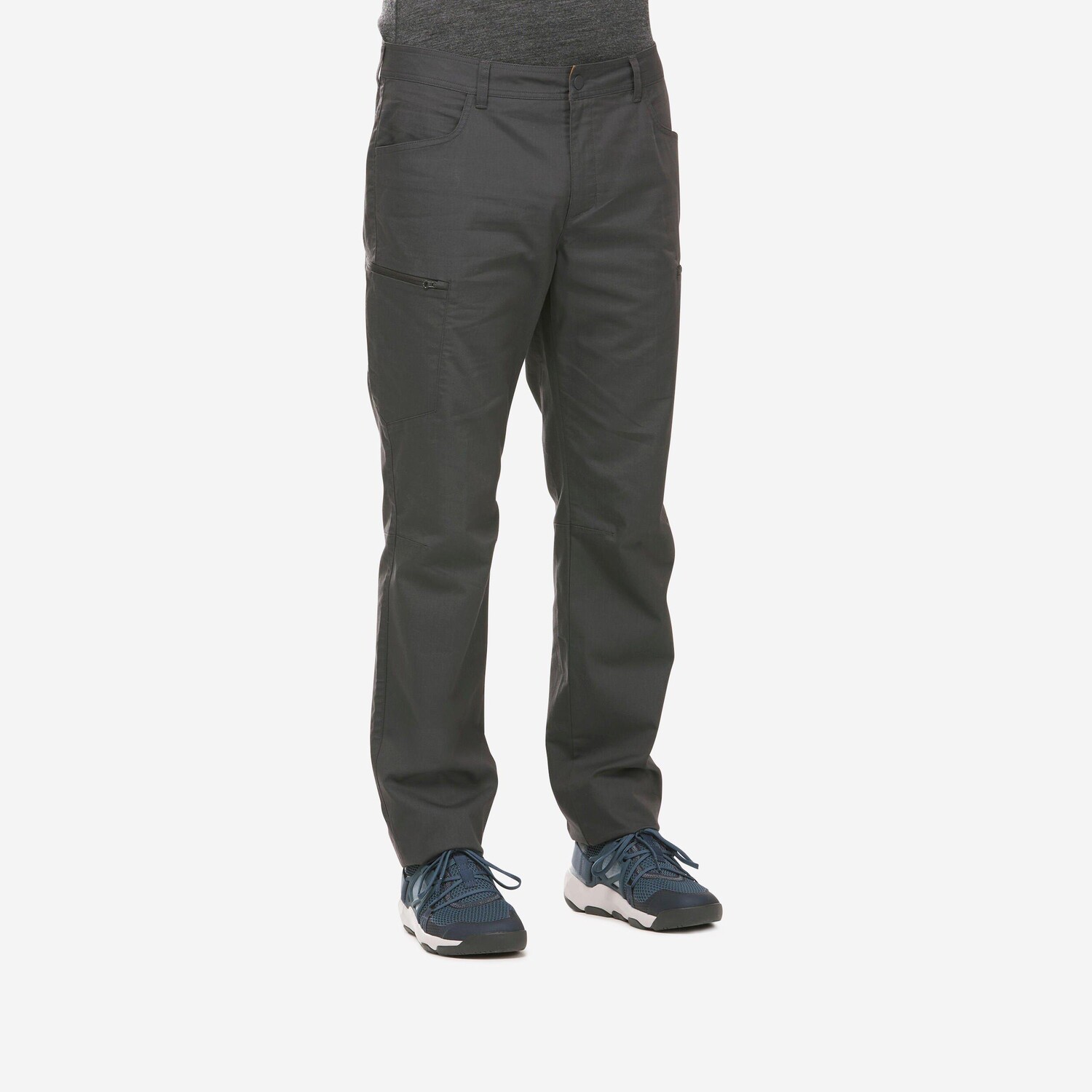 

Decathlon Nh500 Обычные брюки для походов по бездорожью Quechua, серый