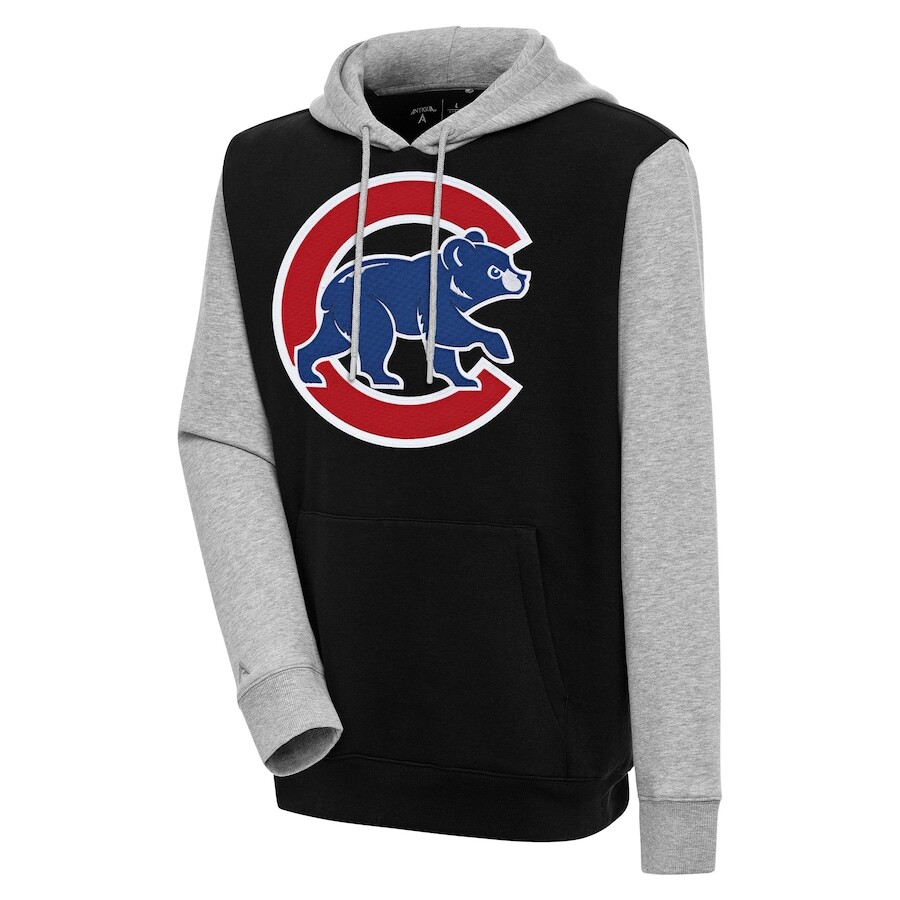 

Пуловер с капюшоном Antigua Chicago Cubs, черный