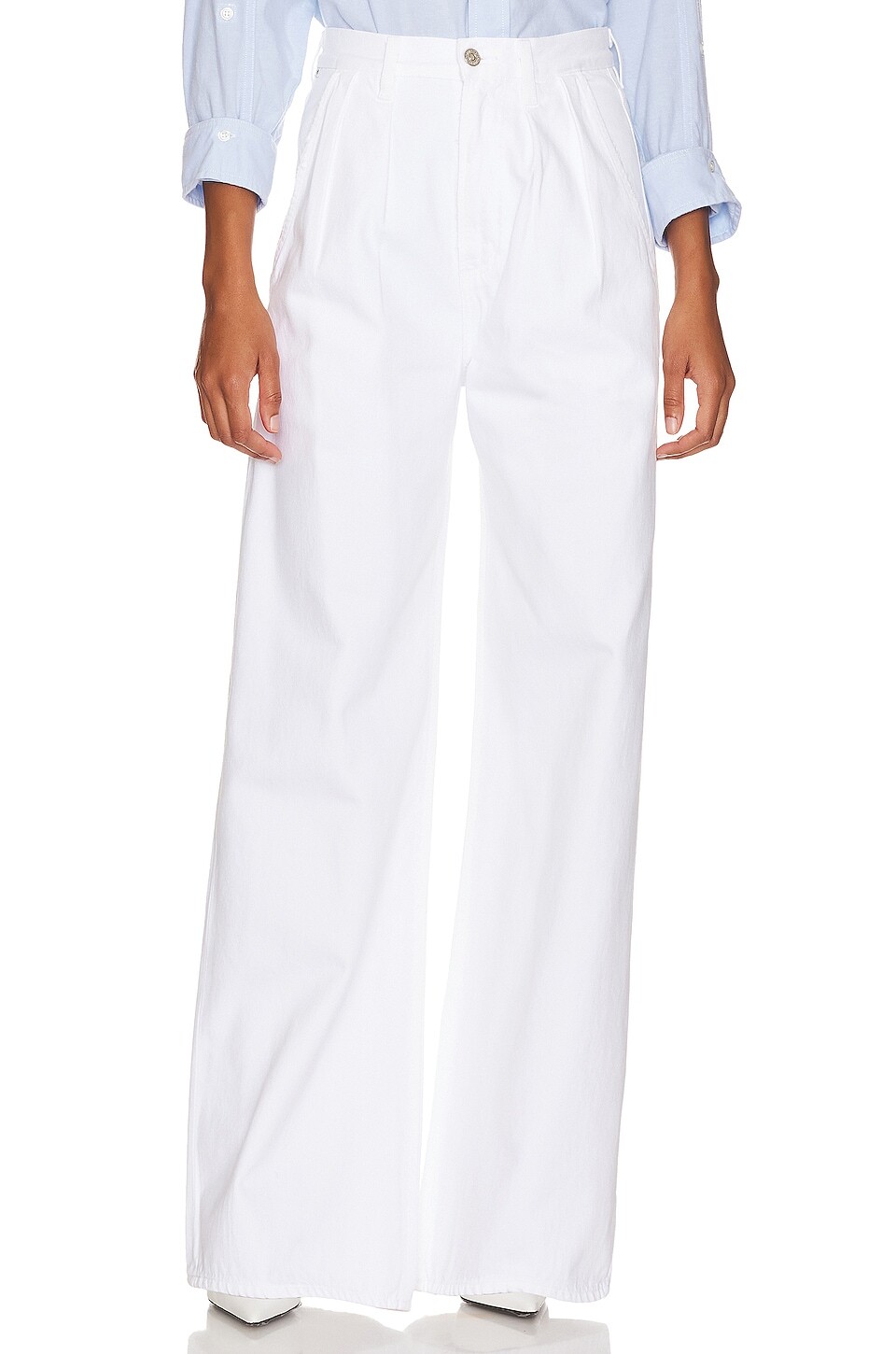 

Брюки Citizens of Humanity Maritzy Pleated Trouser, цвет Prism