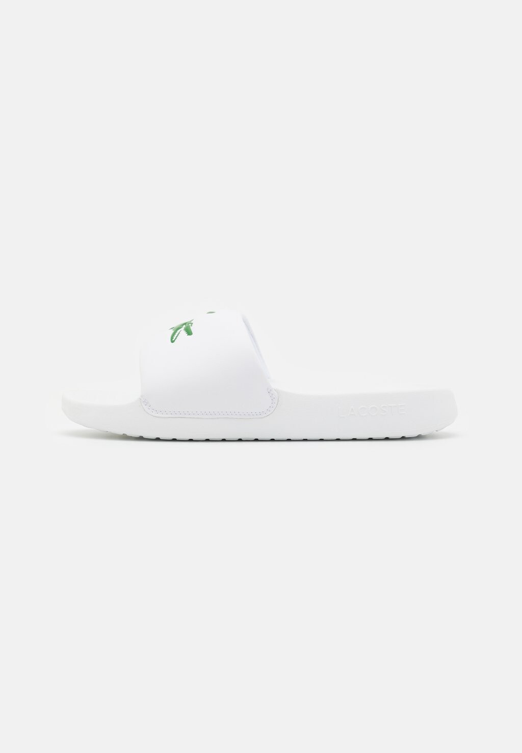 

Тапочки CROCO 1.0 Lacoste, белый/зеленый