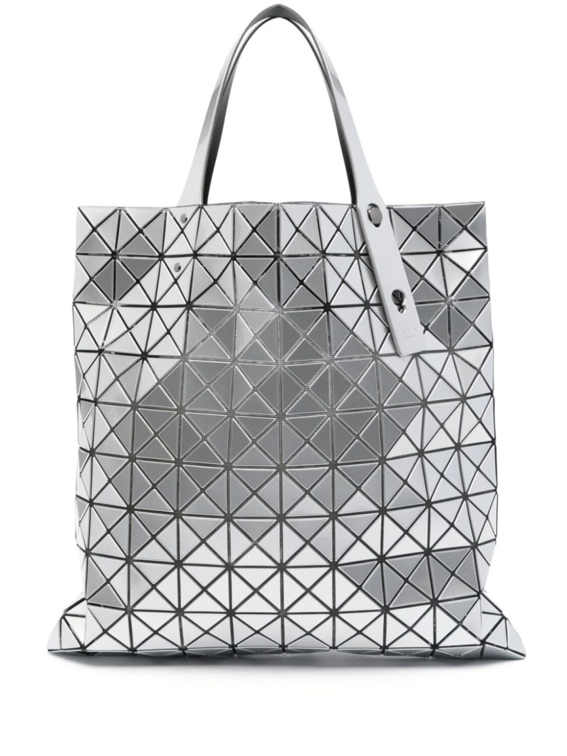 

Bao Bao Issey Miyake сумка-тоут Lucent с эффектом металлик, серый