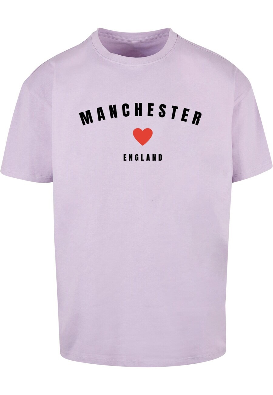 

Футболка Merchcode MANCHESTER, светло-фиолетовый