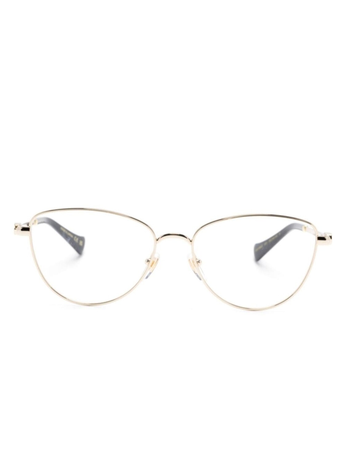 

Gucci Eyewear очки с декором Double-G, золотистый