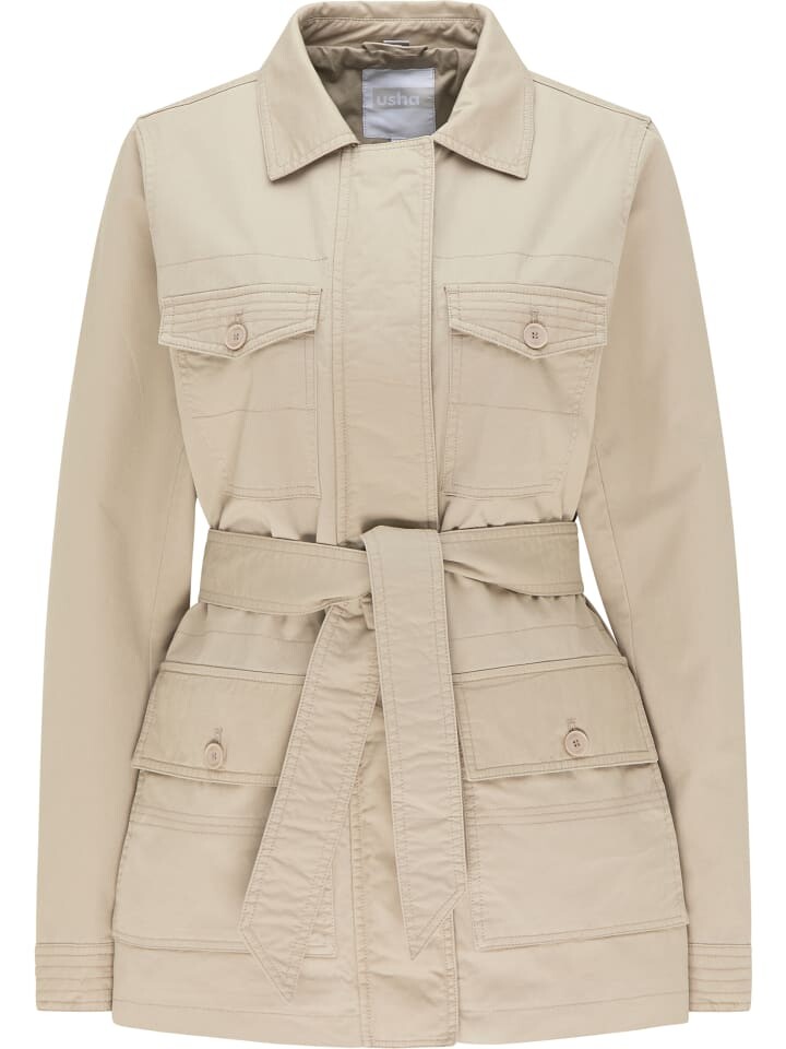 

Переходная куртка Usha, цвет steinbeige