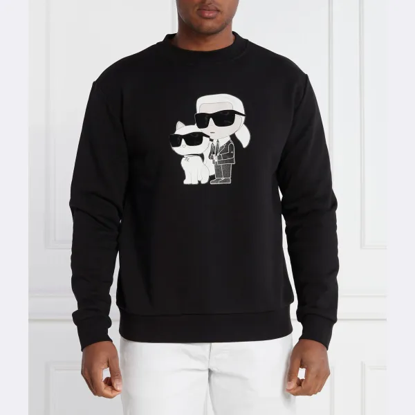 

Толстовка обычного кроя Karl Lagerfeld, черный