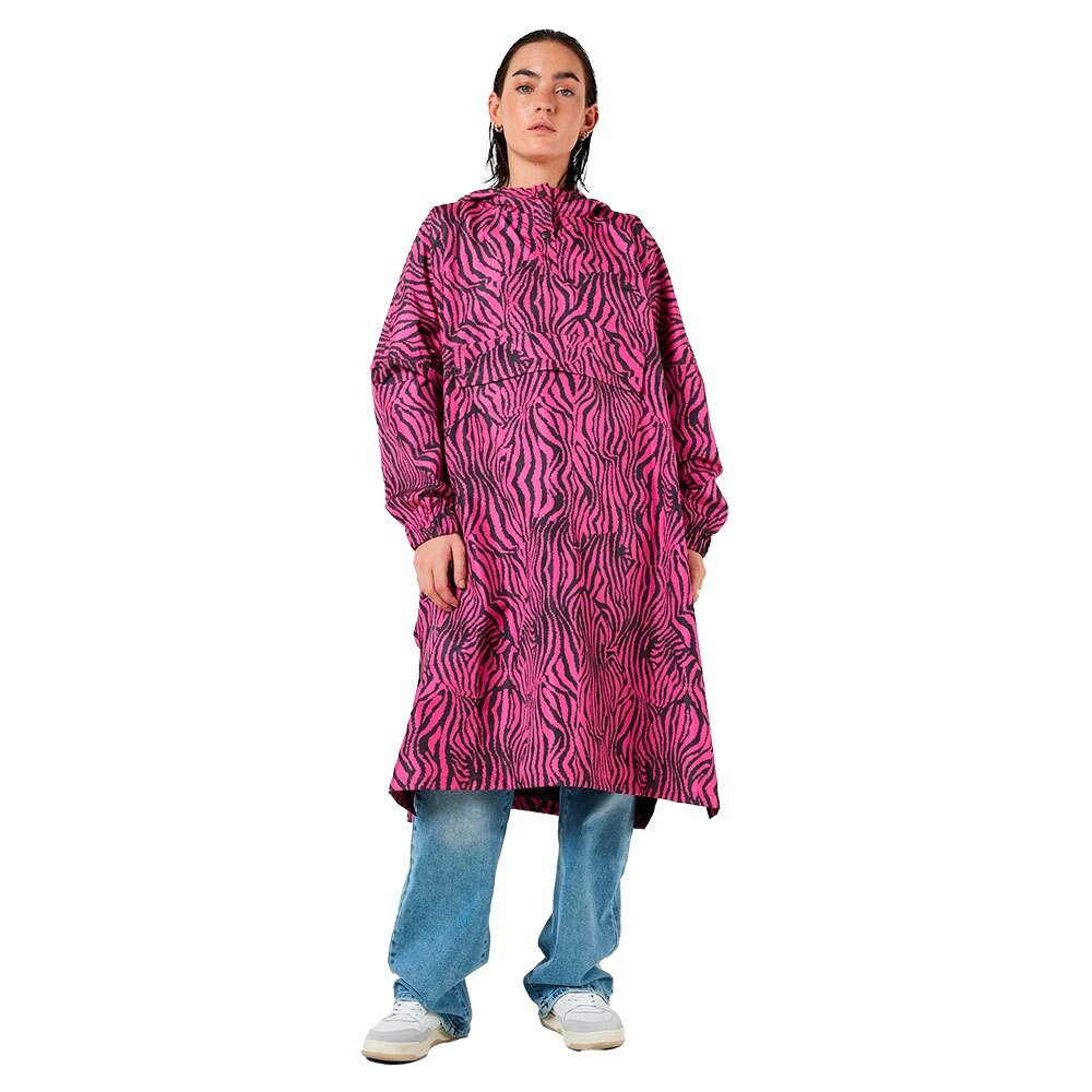 

Куртка Noisy May Sky Printed Rain, розовый