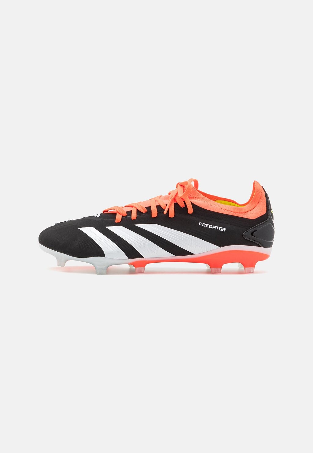 

бутсы с шипами Predator Pro Fg Adidas, цвет core black/footwear white/solar red