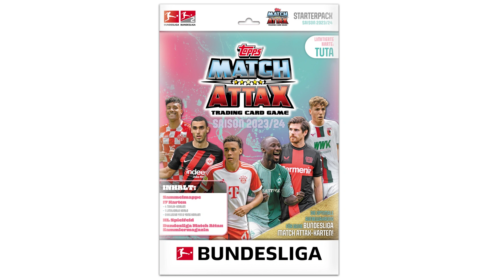 Topps Матч Аттакс Бундеслига 2023/2024 СТАРТЕР ПАКЕТ TC цена и фото