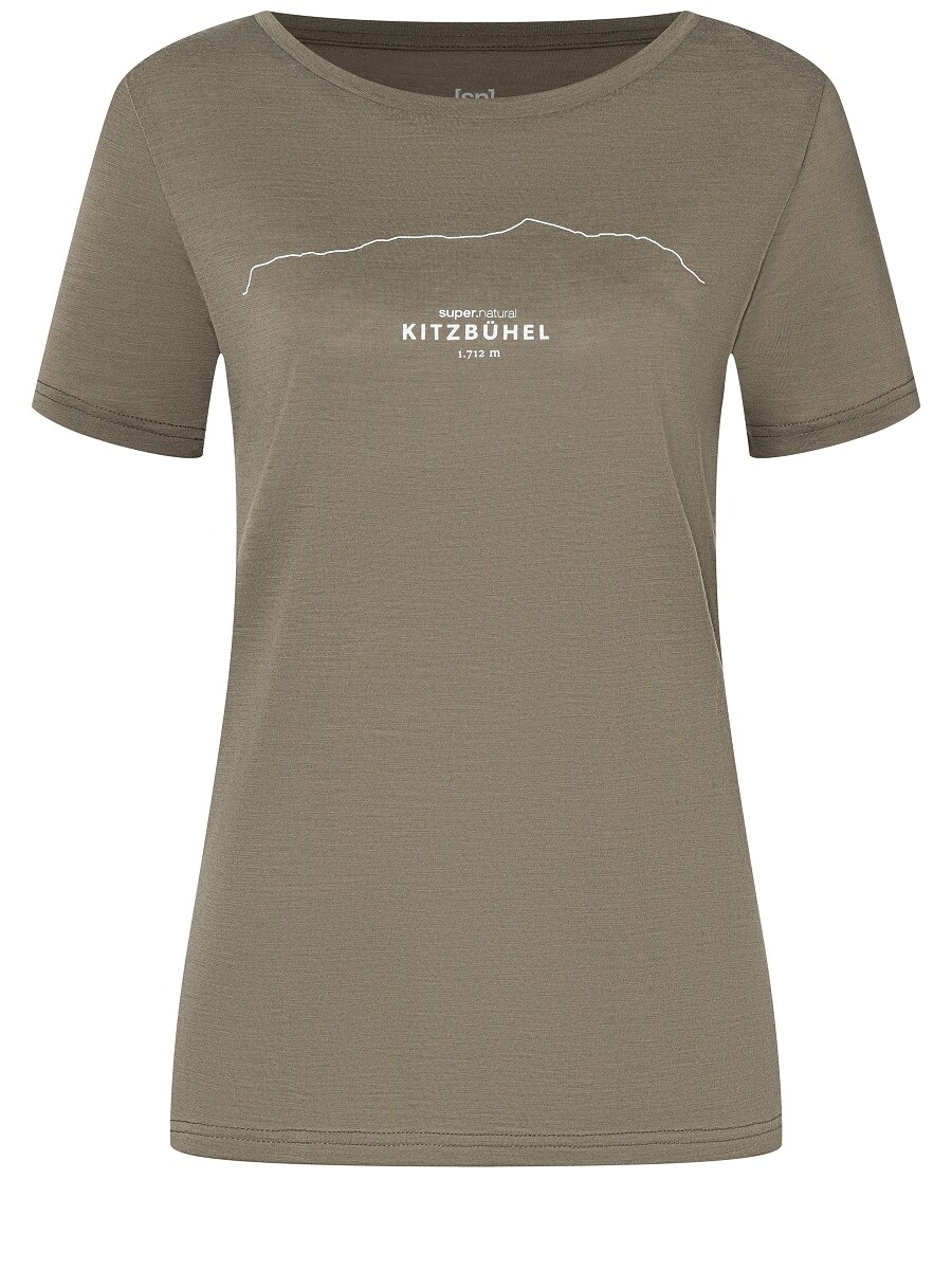

Футболка super.natural Merino, коричневый