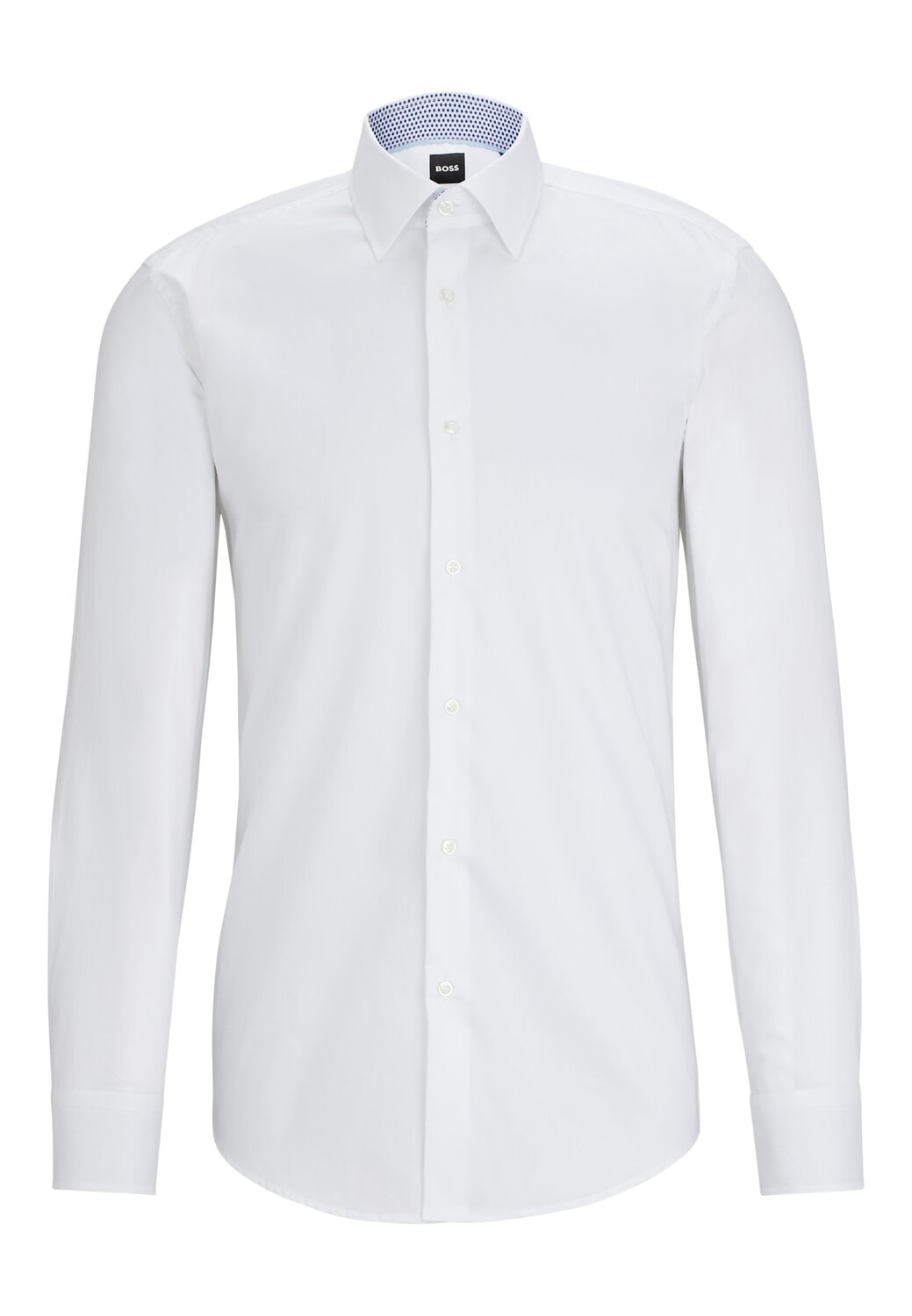 

Рубашка BOSS H-HANK-KENT-C3-214 Slim Fit, белый