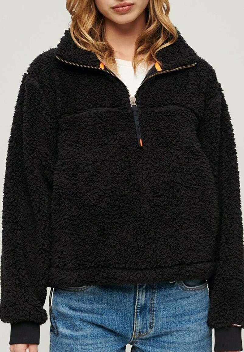 

Флис SOFT ZIP Superdry, черный