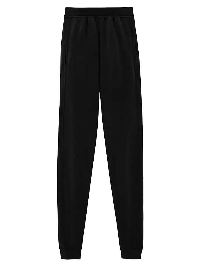 

Спортивные штаны из шерсти Saint Laurent, черный