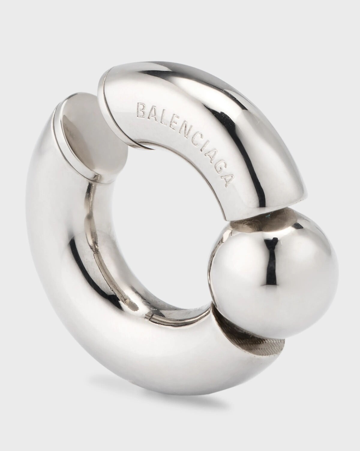 

Мега-каффы для ушей Balenciaga, цвет 0668 Silver