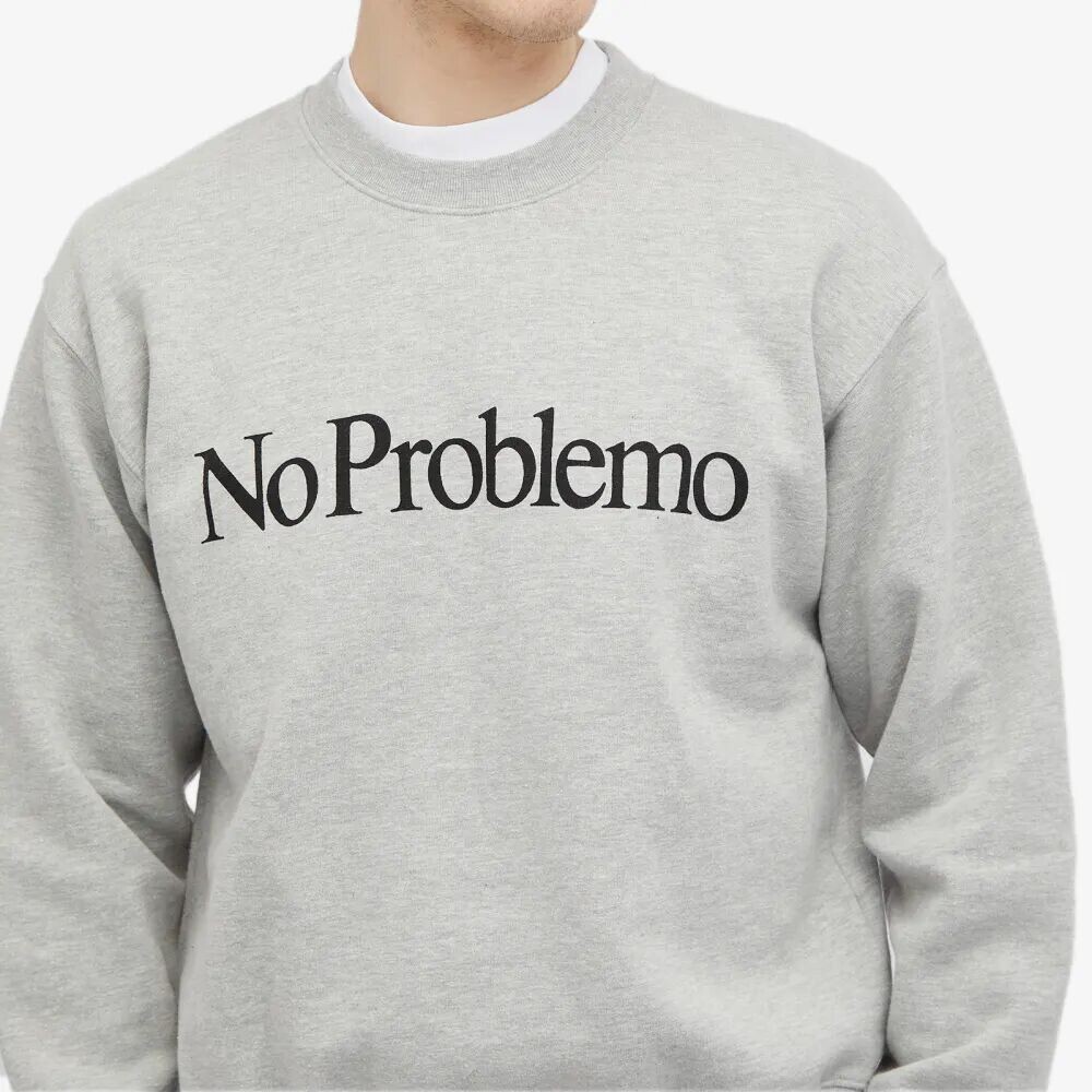 

Noproblemo Crew sweat, серый