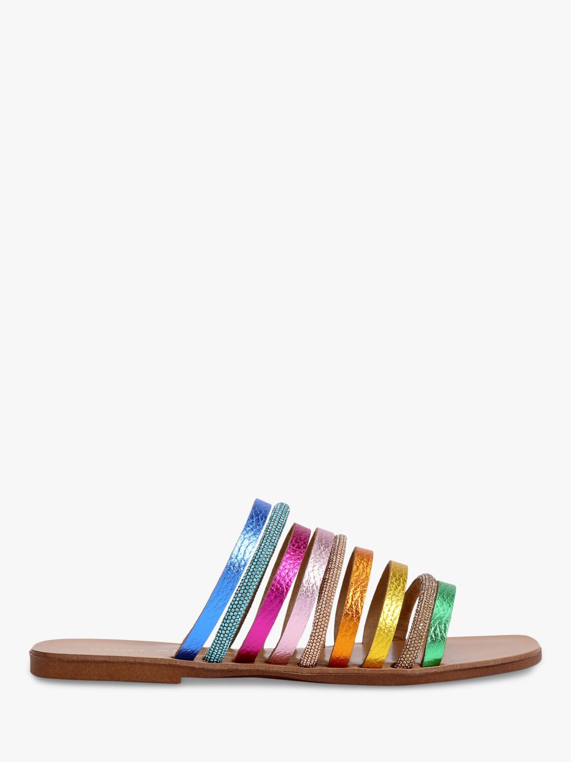 

Сандалии Kurt Geiger London Daisy с кожаным ремешком, разноцветный