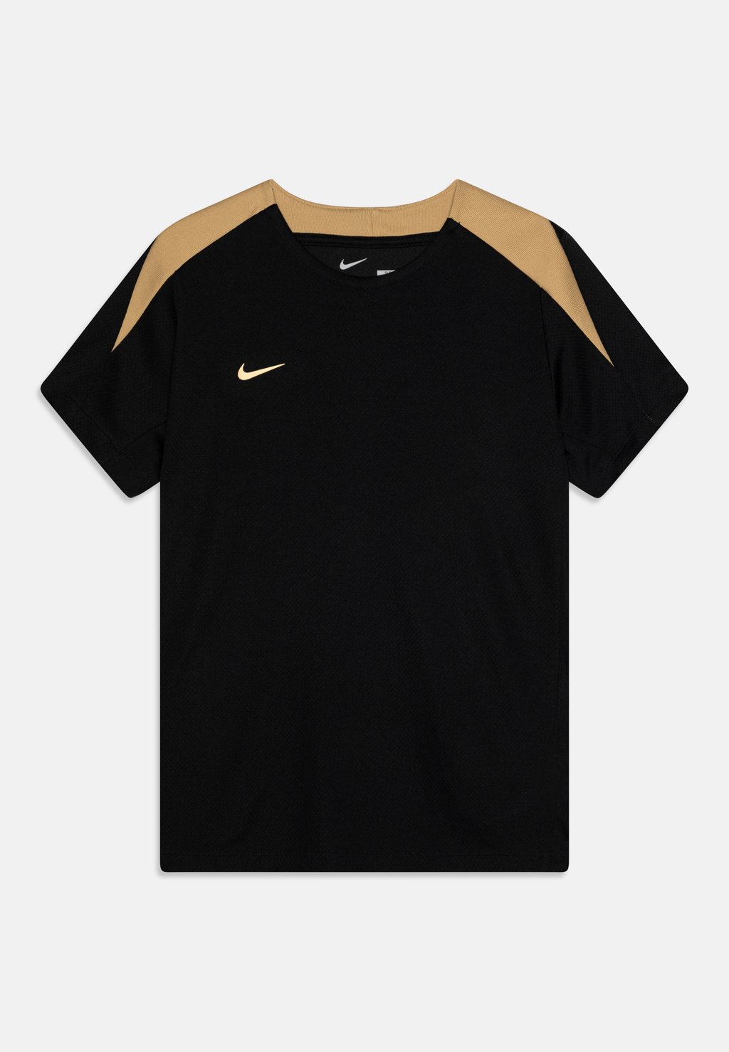 Спортивная футболка Strike Unisex Nike, цвет black/gold/metallic gold цена и фото