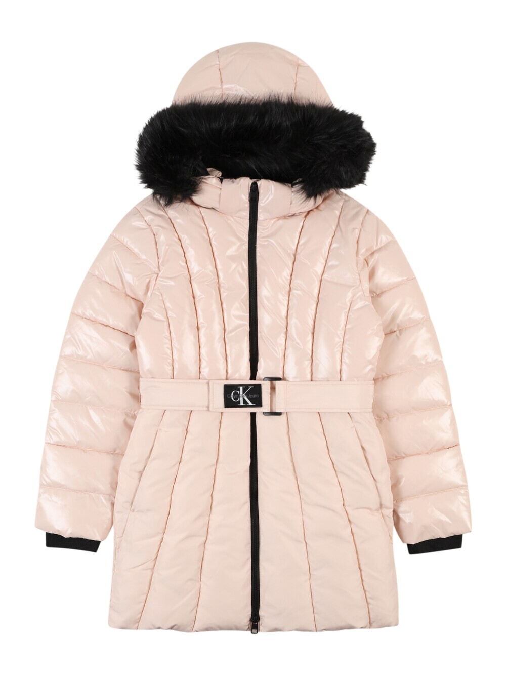 

Пальто Calvin Klein, розовый
