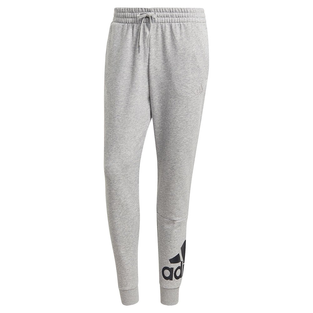 

Брюки adidas Essentials French Terry Tapered Cuff Logo, серый