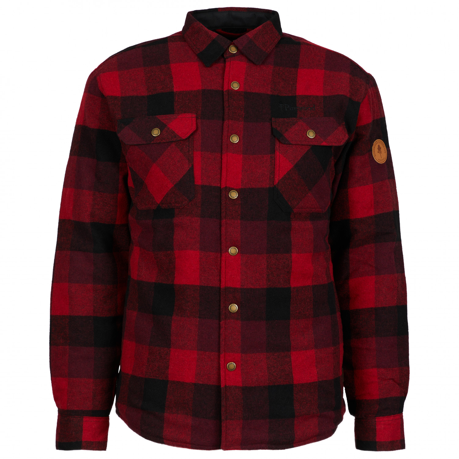 Повседневная куртка Pinewood Canada Classic 2 0 Hemd, цвет Red/Black