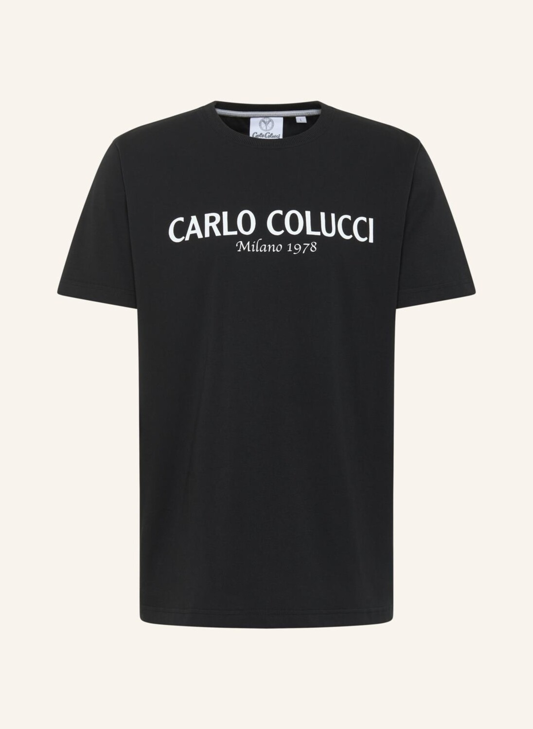 

Футболка с логотипом di comun Carlo Colucci, черный
